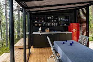 Ihana kesäkeittiö & kesähuone