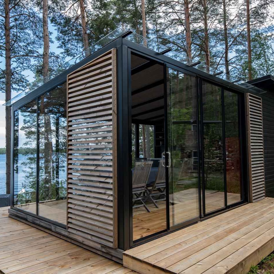 Puitteellinen lasitus