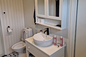 Valmis piharakennus - kylpyhuone