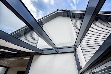 lasiterassi alumiinirunko