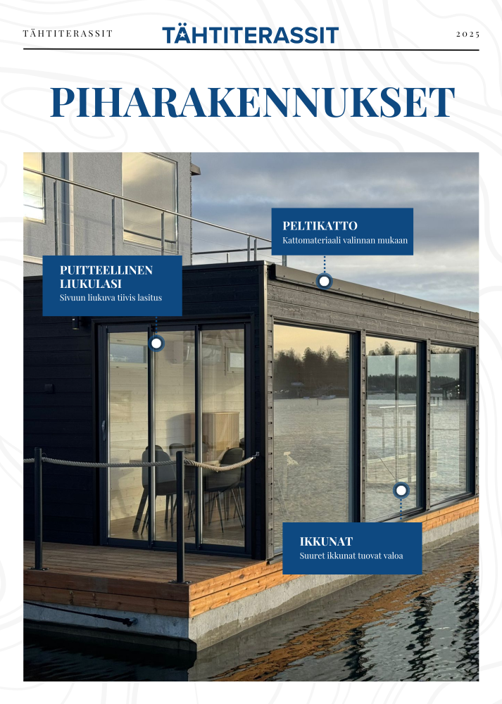 Piharakennusten esite